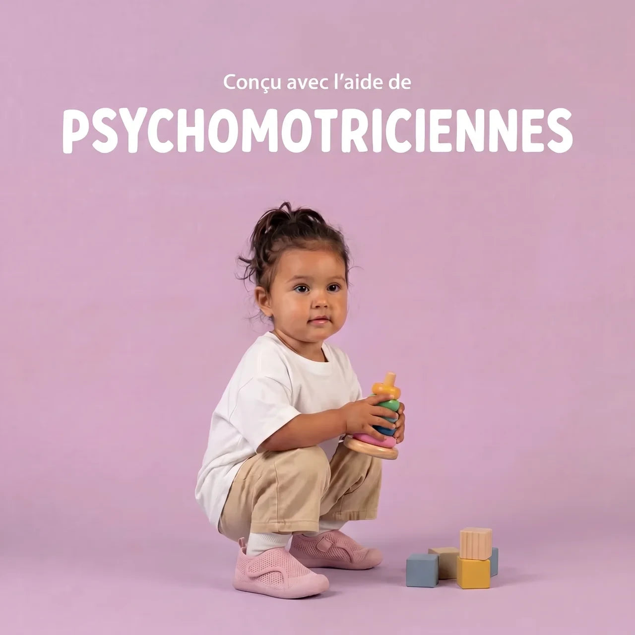 Les chaussures qui laissent le pied de ton bébé se développer naturellement